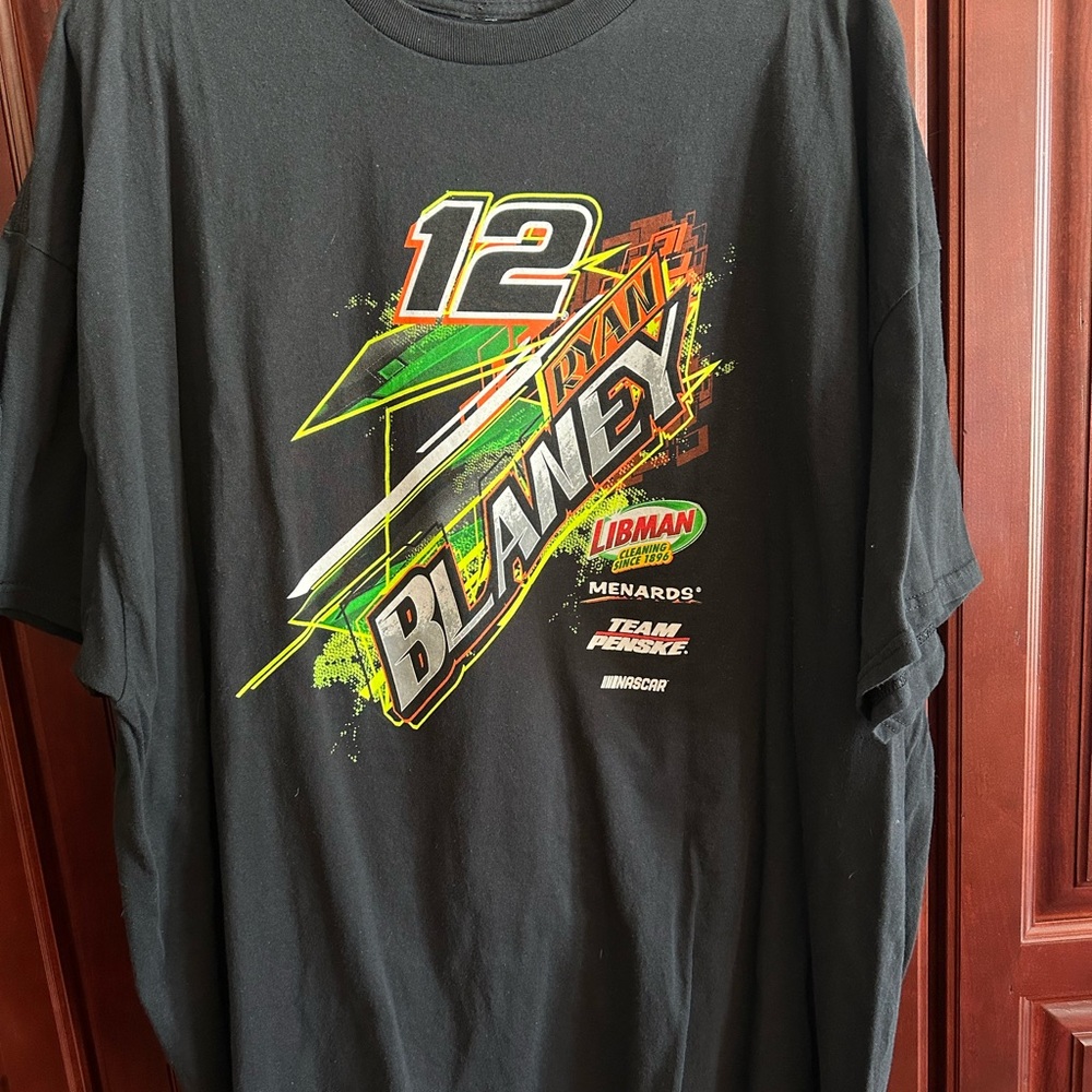 NASCAR t shirt team Penske Ryan Blaney size 4x